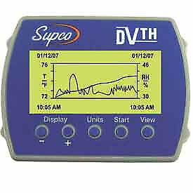 Supco Temperature Humidity Logger With Display Industrial Lynx