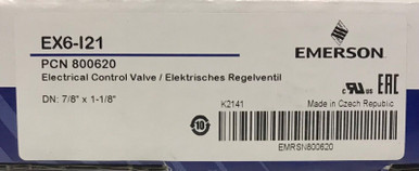 Emerson Ex6 I21 Pcn 800620 Electrical Control Valve Dn:7/8