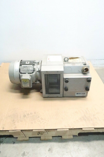 Becker Kvt 3.60 Oil-Less Rotary Vane Vacuum Pump 39Scfm 3Hp 230/460V-Ac ...