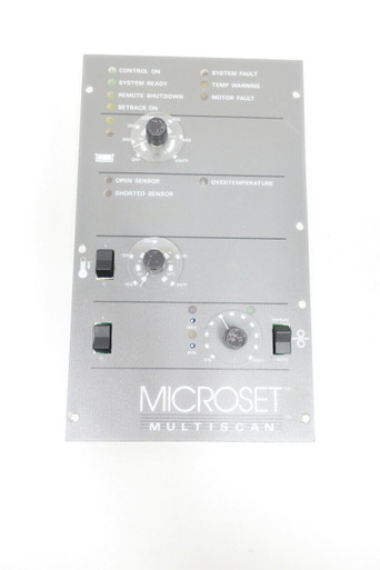 Nordson 104988 Microset Multiscan Interface Panel - Industrial Lynx