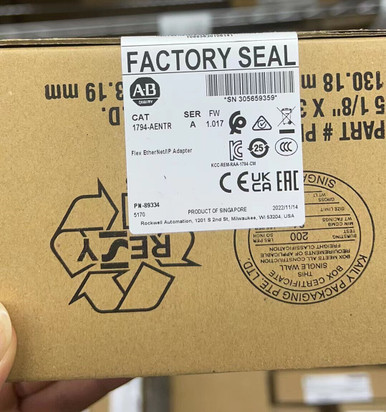 Allen Bradley 1794-Aentr Ser A Flex Ethernet/Ip Adapter Module ...