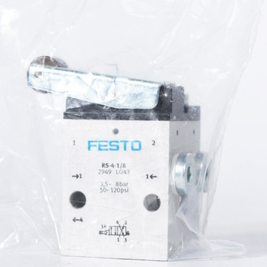 Valvola A Leva A Rulli FESTO RS-4-1/8 2949, Ricambio Originale Per I Tuoi Automatismi Industriali. - Foto 5