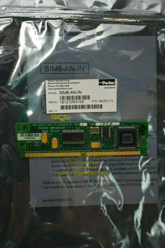 Parker Sim8-An-In Analog Input Sim Board Green - Industrial Lynx