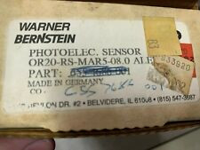 Sensore Fotoelettrico Warner Bernstein 655-721992 - Nuovo, Modello 0T18 RT-DATN-0200-CLE