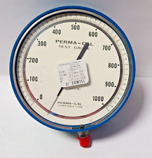 Perma Test Perma Cal Gauge 0-1000 Psig Psi Division Pressure Test Gage ...