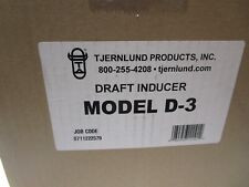 Vent System Fan Tjernlund Inline Draft Inducer Fan For Vertical Vent Systems - Compatible With All Fuel Types Boiler Draft Inducer