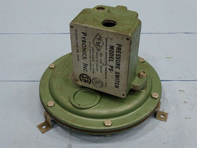 Pyronics Inc. Ps-R, Pressure Swith, 1 Psi, 120/220Vac, 5.0/2.5A, 50/60 ...