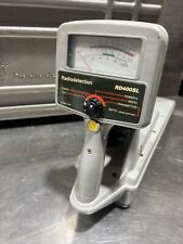 Radiodetection Rd400Sl Buried Pipe And Cable Locator With Case ...