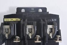 Interruttore Pushmatic P4320 ITE Siemens: 3 Poli, 20A, 120/240V, Verticale, Usato