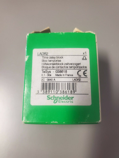 Time Delay Block Contractor Timers Schneider Electric Ladr2 ...