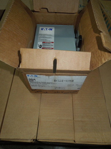Eaton DG221UGB :: Safety Switch, 30A, 2P, 240V,Type DG, Non-Fusible