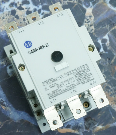 Allen Bradley Cab6-105-Ei Contactor 120V Coil - Industrial Lynx