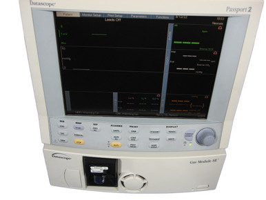 Datascope Passport 2 W/ Gas Module Se - Masimo Spo2, Ecg, Ibp ...