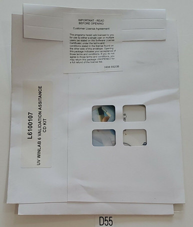 Uv Winlab Accessory Perkin Elmer L6100107 Uv Winlab 6 Validation Assistance Cd Kit ...