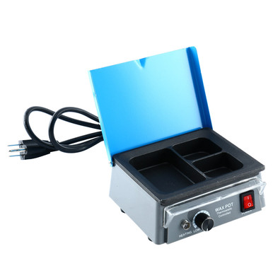 Chauffe-cire Dentaire 3 Bacs 220V - Pour Laboratoire Dentaire, Température Réglable 30-130°C - Neuf