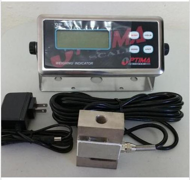 Compression Scale 2000X0.5 Lb S Type Load Cell / Digital Indicator20 ...