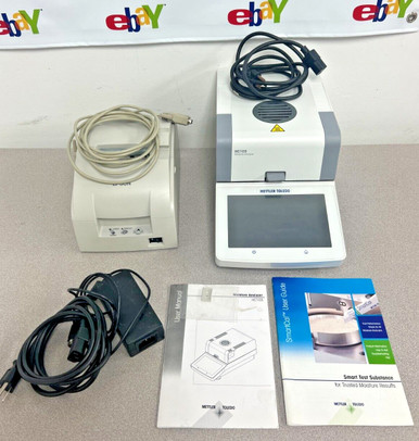 Hc103 Mettler Toledo Hc103 Halogen Moisture Analyzer With Epson Printer ...