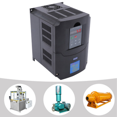 4Kw Single Phase Frequency Inverter Vfd Speed Controller Variable 3 ...