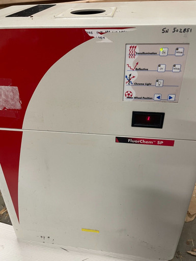 Alpha Innotech Fluorochem Sp Imaging System Gel Transillumator 302 365 ...