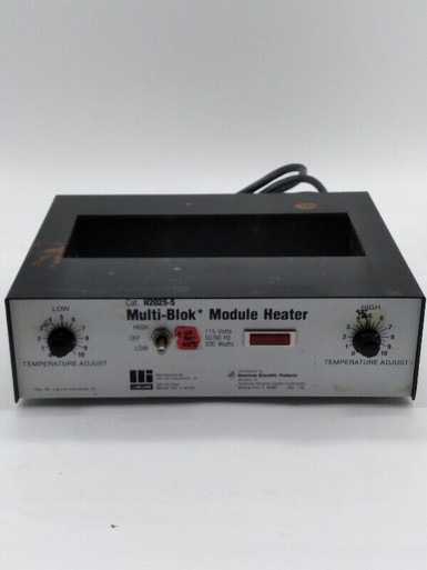 Lab Line Multi Extraction Heater Lab Line Instruments H2025-5 Multi-Block Module Heater - Industrial Lynx