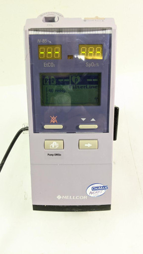 Nellcor N-85 Microstream Capnography Monitor / Pulse Oximeter ...
