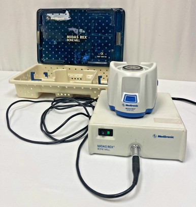 Medtronic Midas Rex Bm110 Bone Mill W/ Bm120 Console & Bm130 ...