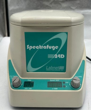 Labnet Spectrafuge 24D Benchtop Centrifuge With 24 Place Rotor And Lid ...
