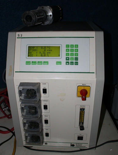 Biotech Instrument Controller Braun Biotech Biostat B Bioreactor Controller With Agitator ...