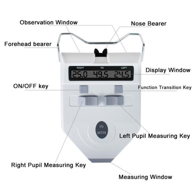 Pupilometer System Digital Pupilometer Optometry Equipment Lcd Display Binocular ...
