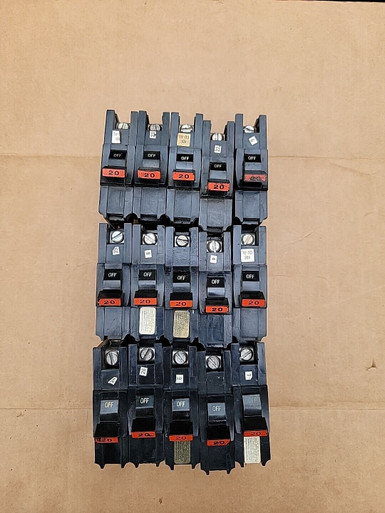 FPE Federal Pacific NA130 30 Amp 1-Pole Stab-Lok Circuit Breaker - Red Handle 11 thumbnail image
