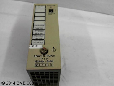 Module Siemens Simatic S5 Analog IN - Référence 6ES5 464-8MB11 - Occasion Fonctionnel - Marques D'usure Légères