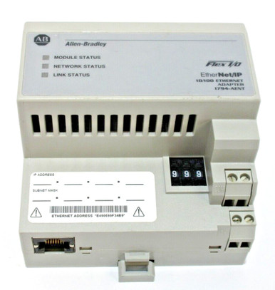 Allen-Bradley 1794-Aent Ser. B Flex I/O Ethernet/Ip Adaptor ...