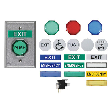 Safety Technology International Ub-1 Universal Push Button Kit 2Kfk2 ...
