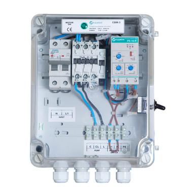 Pump Protection Module Single-Phase Pump Protection Panel Without Level Sensor For 3-5 Hp/230V ...