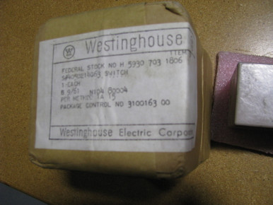 Westinghouse Rotary Switch # 405D214G63 - Industrial Lynx