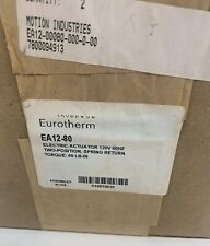 Actionneur Électrique Eurotherm EA41-370 120V - Rotation 90° Horaires - Neuf (Boîte Ouverte)