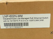 Lanolinx Lnp-602N-Mm 6-Port Lite- Managed Poe Ethernet Switch ...