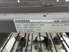 Siemens D165 G200/12 Mreq Drive Transistor Transistorsteller Chassis ...