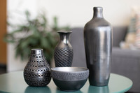 Black Pottery items for home decoration