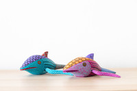 Two Humpback Whale Alebrije