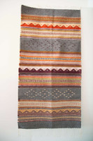 Wool Rug beige, red, browns 150cm x 80cm