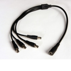 HAY-PSU-4WAY-SPLIT  4 Way Splitter To Provide Multi Output From Single Inline Psu