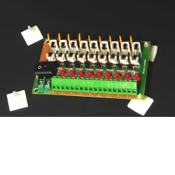 HAY-4WFUSEPCB  Twin Option 4 Way Fused Dist Board. Ptc Fuse or Glass Fuse