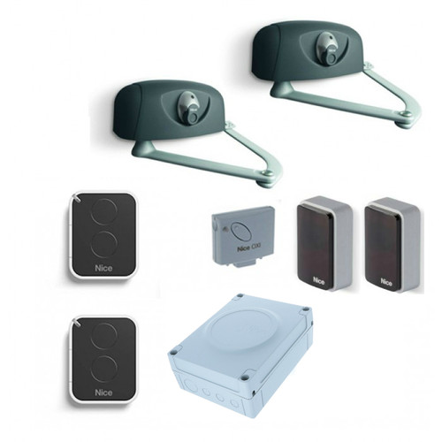 Nice HyppoKit 230Vac articulated arm kit for swing gates up to 3m