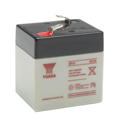Yuasa General Purpose VRLA Battery NP1-6 (6V 1Ah) 