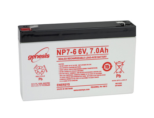 Yuasa General Purpose VRLA Battery NP7-6 (6V 7Ah) 