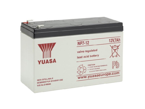 Yuasa General Purpose VRLA Battery NP7-12 (12V 7Ah) 