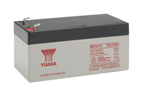 Yuasa General Purpose VRLA Battery NP2.8-12 (12V 2.8Ah) 