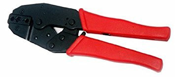 The HT-230C from Duratool is a crimp tool. This tool is used to crimp inter locking and non insulated terminals.

Wire size range from 20AWG to 10AWG (0.5mm² to 6mm²)
Length of 220mm