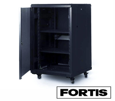 Pre-assembled with shelves, blanks and wheels
600w x 600d x 863h (with wheels)